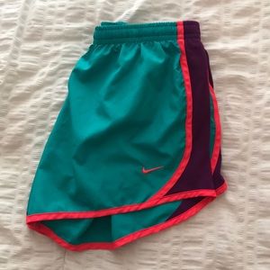 Girls Nike running shorts